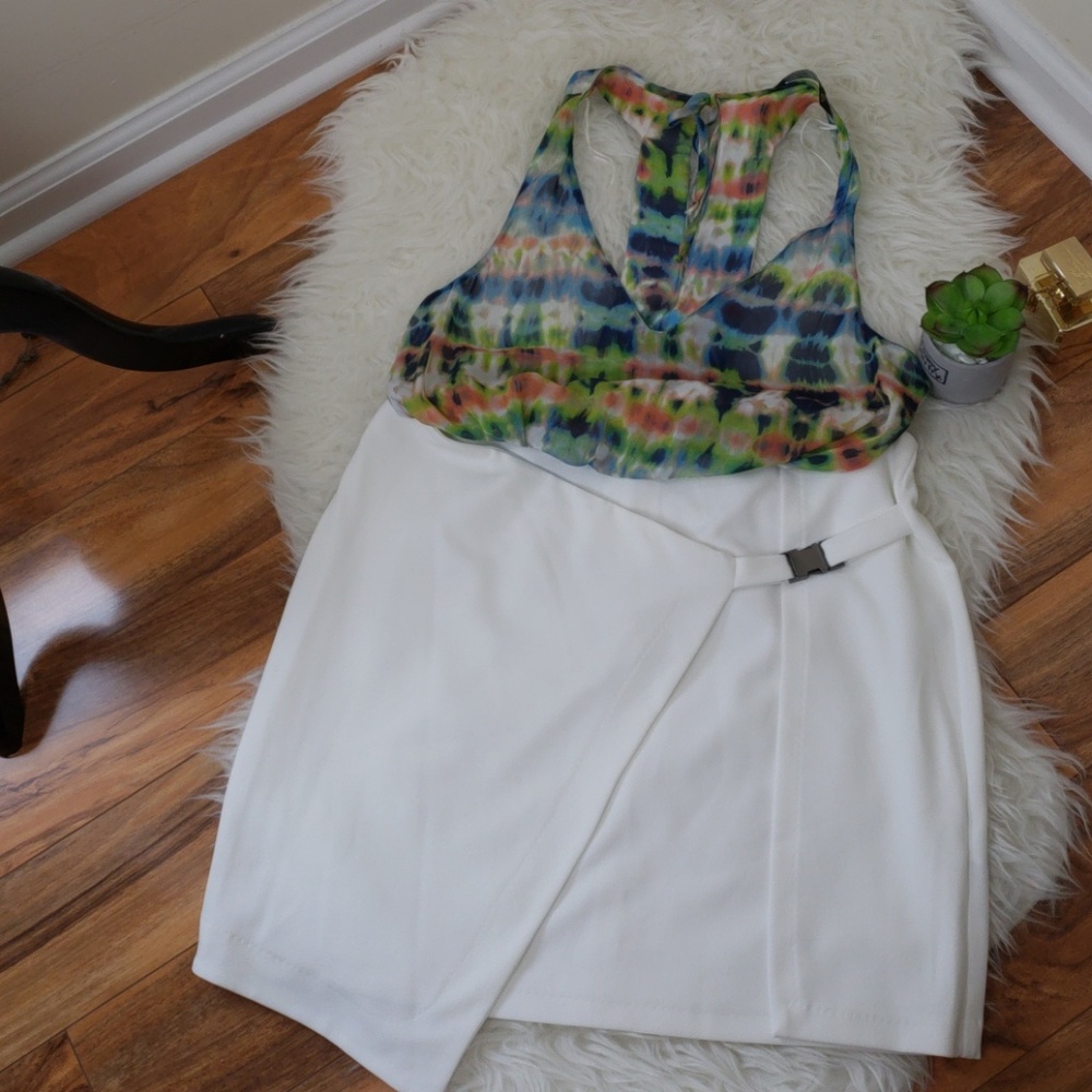 White skirt from Asos